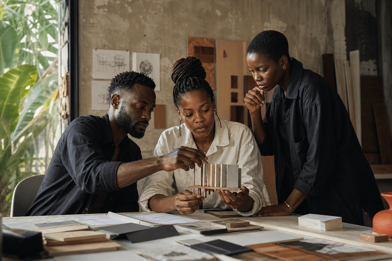 Equipe et espace de création HCP